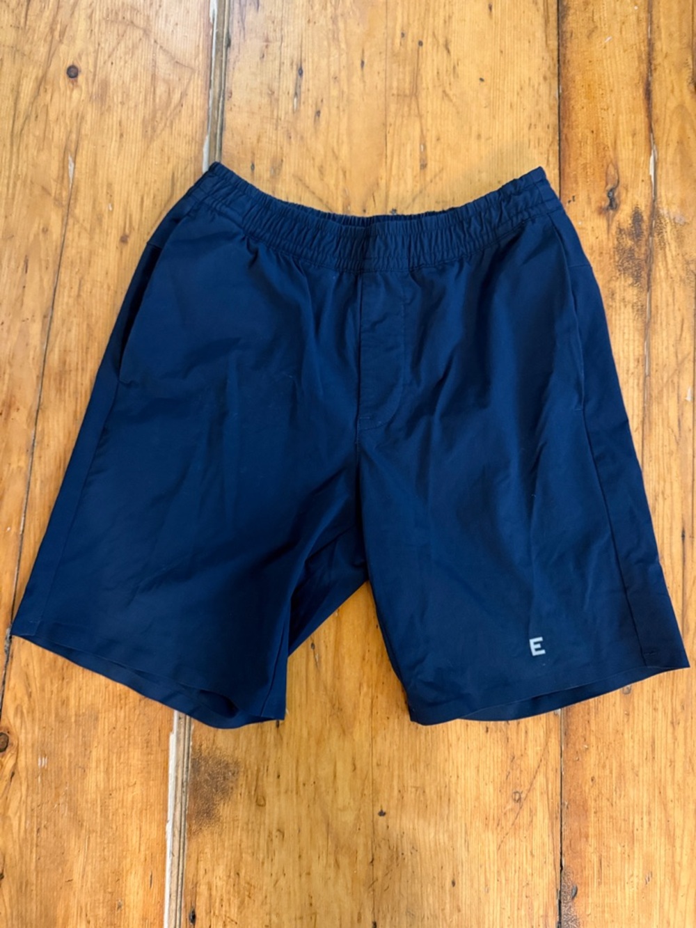 Men’s XS everlane navy blue exercise shorts